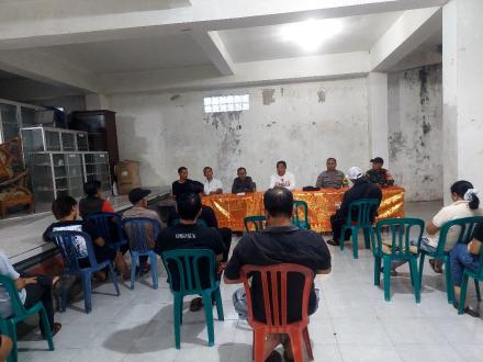 Rapat Pembahasan Penegasan Penetapan Batas Desa Banyuseri Yang Tercantum Dalam Peraturan Bupati Nomo